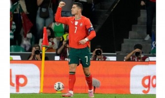 Cristiano Ronaldo, ustanawia rekordy, a następnie je pobija