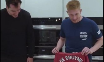 De Bruyne poprosił Ronaldo o koszulkę z numerem 7
