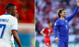 Dembele przejmuje koszulkę z numerem 7 Griezmanna