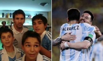 Dzieci wokół Messiego dorosły!