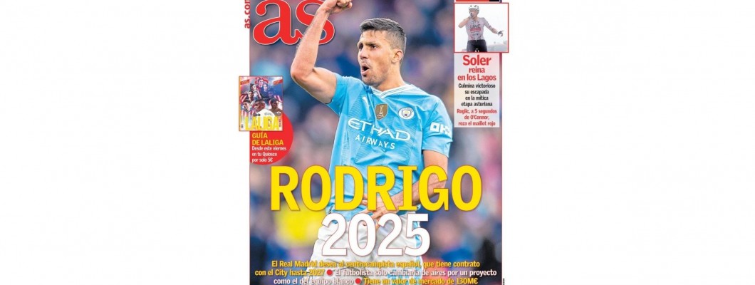 ESPN przypomina fanom, że Rodri jeszcze nie grał