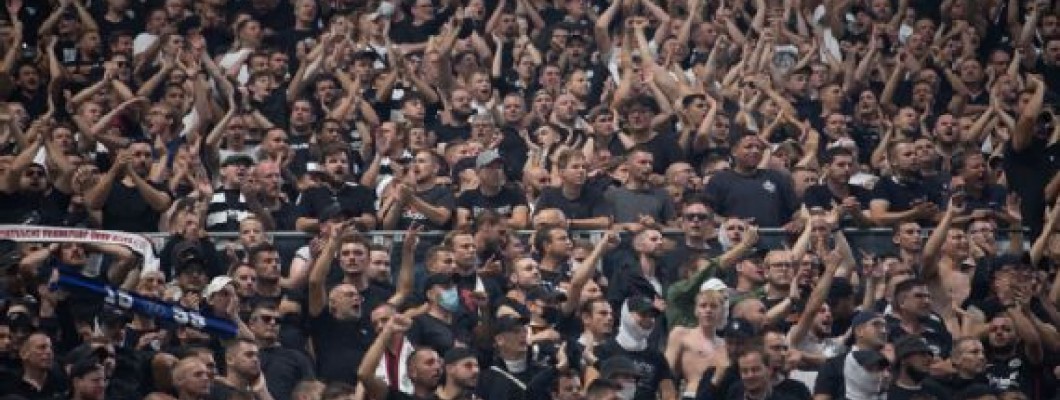 Fani Frankfurtu ścierają się z fanami Marsylii