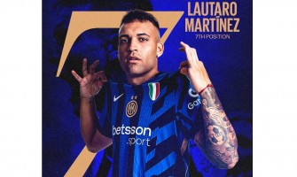 Inter Mediolan gratuluje Lautaro