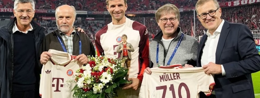 Muller został uhonorowany przez Bayern