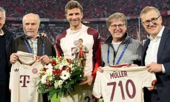 Muller został uhonorowany przez Bayern