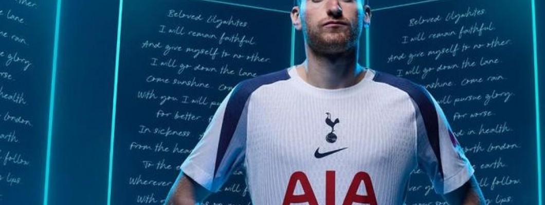 Nowa domowa koszulka sezonu ujawnia ambicje Tottenhamu
