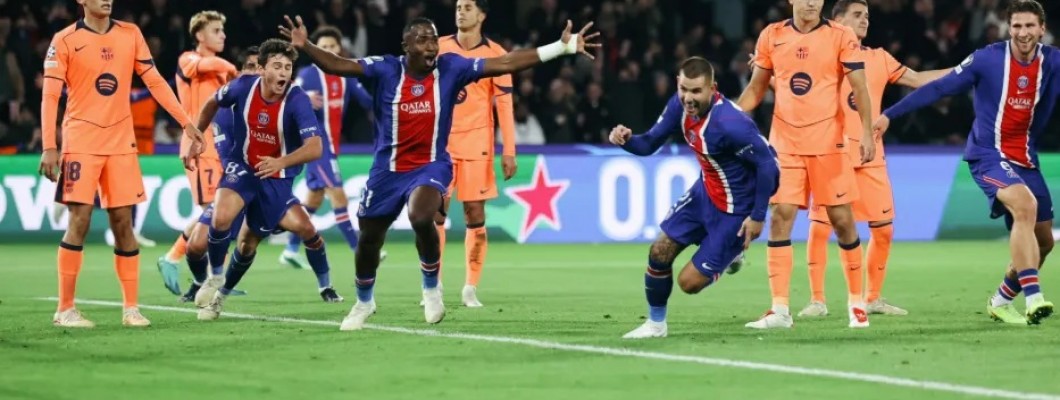 PSG zatrzymuje Barcelonę – paryżanie są po prostu zbyt silni