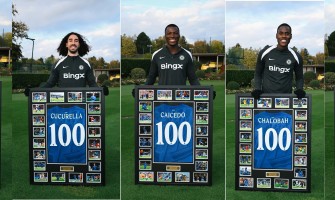 Pięciu piłkarzy Chelsea otrzymało nagrodę okolicznościową