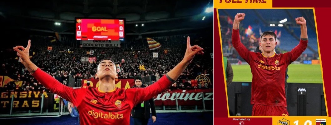 Rome wchodzi do pierwszej ósemki, arcydzieło Dybali