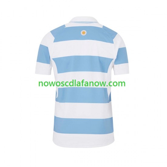 Koszulka Reprezentacja Argentyny Męska Domowy Komplet Rugby World Cup 2023 Krótkie Rękawy