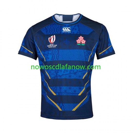 Koszulka Reprezentacja Japonii Męska Wyjazdowy Komplet Rugby World Cup 2023 Krótkie Rękawy