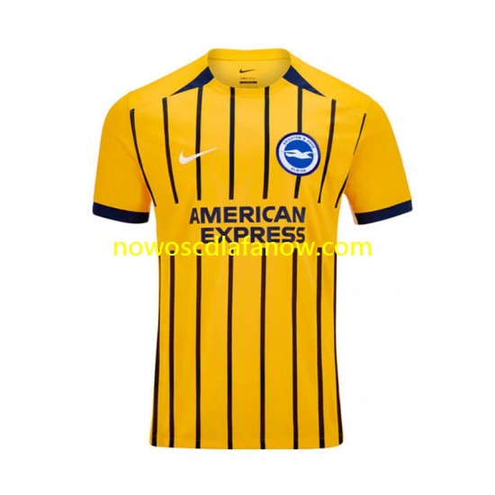 Koszulka Brighton & Hove Albion Męska Wyjazdowy Komplet 2024-2025 Krótkie Rękawy