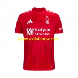 Koszulka Nottingham Forest Męska Domowy Komplet 2024-2025 Krótkie Rękawy