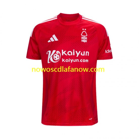 Koszulka Nottingham Forest Męska Domowy Komplet 2024-2025 Krótkie Rękawy