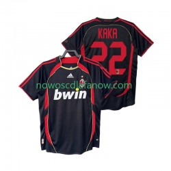Koszulka AC Milan KAKA 22 2007 Retro Męska Trzeci Komplet 2006 Krótkie Rękawy