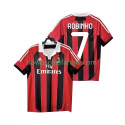 Koszulka AC Milan ROBINHO 7 2012 2013 Retro Męska Domowy Komplet Krótkie Rękawy