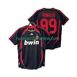 Koszulka AC Milan RONALDO 99 2007 Retro Męska Trzeci Komplet 2006 Krótkie Rękawy