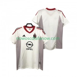 Koszulka AC Milan 2005 Retro Męska Wyjazdowy Komplet 2004 Krótkie Rękawy