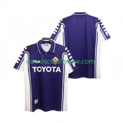 Koszulka Fiorentina 2000 Retro Męska Domowy Komplet 1999 Krótkie Rękawy