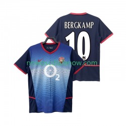 Koszulka Arsenal BERGKAMP 10 Retro Męska Wyjazdowy Komplet 2004 2002 Krótkie Rękawy