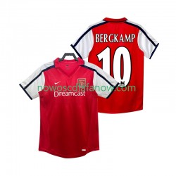 Koszulka Arsenal BERGKAMP 10 2001 Retro Męska Domowy Komplet 2002 Krótkie Rękawy
