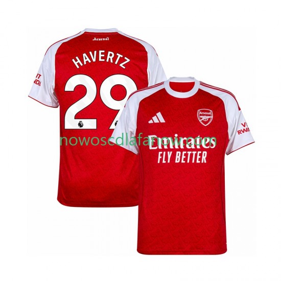 Koszulka Arsenal Kai Havertz 29 Męska Domowy Komplet 2025-2026 Krótkie Rękawy
