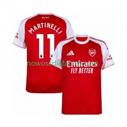 Koszulka Arsenal Martin Zubimendi 11 Męska Domowy Komplet 2025-2026 Krótkie Rękawy