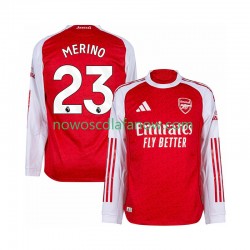 Koszulka Arsenal Merino 23 Męska Domowy Komplet 2025-2026 Długie Rękawy