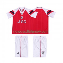 Koszulka Arsenal 1992 Retro Dziecięca Domowy Komplet 1994 Krótkie Rękawy