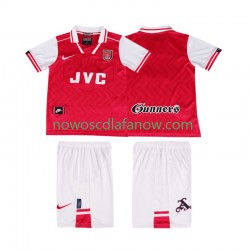 Koszulka Arsenal 1996 1997 Retro Dziecięca Domowy Komplet Krótkie Rękawy