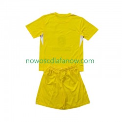 Koszulka Atlético Madryt Bramkarskie Dziecięca Domowy Komplet 2025-2026 Krótkie Rękawy