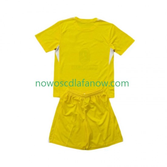 Koszulka Atlético Madryt Bramkarskie Dziecięca Domowy Komplet 2025-2026 Krótkie Rękawy