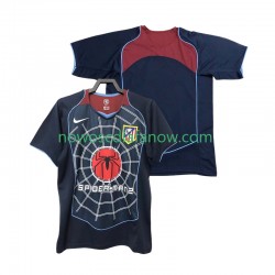 Koszulka Atlético Madryt 2005 Retro Męska Wyjazdowy Komplet 2004 Krótkie Rękawy