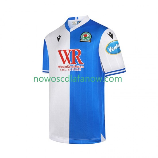 Koszulka Blackburn Rovers Męska Domowy Komplet 2025-2026 Krótkie Rękawy