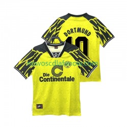 Koszulka Borussia Dortmund Moller 10 1995 Retro Męska Domowy Komplet 1994 Krótkie Rękawy