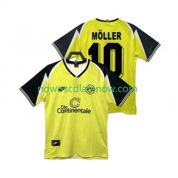 Koszulka Borussia Dortmund Moller 10 1995 1996 Retro Męska Domowy Komplet Krótkie Rękawy