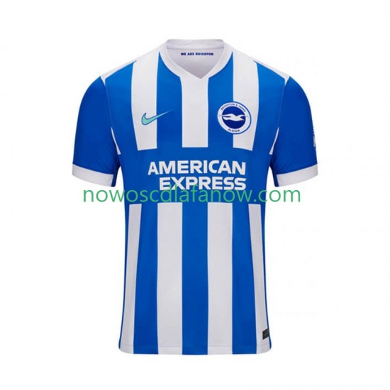 Koszulka Brighton & Hove Albion Męska Domowy Komplet 2025-2026 Krótkie Rękawy