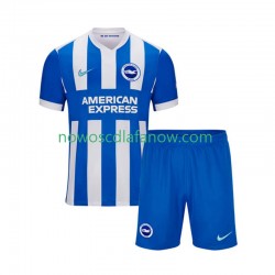 Koszulka Brighton & Hove Albion Dziecięca Domowy Komplet 2025-2026 Krótkie Rękawy