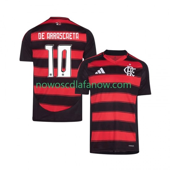 Koszulka CR Flamengo Giorgian de Arrascaeta 10 Męska Domowy Komplet 2025-2026 Krótkie Rękawy