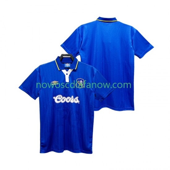 Koszulka Chelsea 1995 1997 Retro Męska Domowy Komplet Krótkie Rękawy