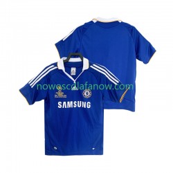 Koszulka Chelsea 2007 Retro Męska Domowy Komplet 2008 Krótkie Rękawy
