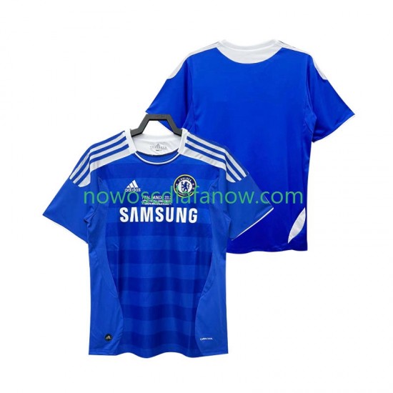 Koszulka Chelsea 2012 Retro Męska Domowy Komplet 2011 Krótkie Rękawy