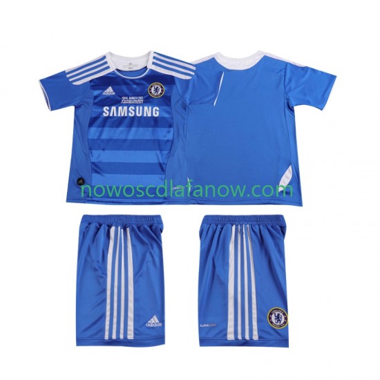 Koszulka Chelsea 2012 Retro Dziecięca Domowy Komplet 2011 Krótkie Rękawy