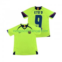 Koszulka FC Barcelona ETOO 9 2005 Retro Męska Wyjazdowy Komplet 2006 Krótkie Rękawy