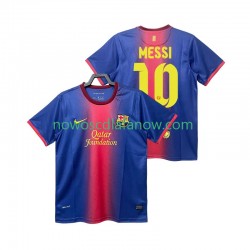 Koszulka FC Barcelona Lionel Messi 10 2012 2013 Retro Męska Domowy Komplet Krótkie Rękawy