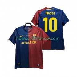 Koszulka FC Barcelona Lionel Messi 10 Champions League 2009 Retro Męska Domowy Komplet 2008 Krótkie Rękawy