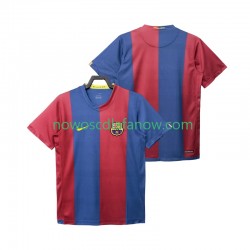 Koszulka FC Barcelona 2007 Retro Męska Domowy Komplet 2006 Krótkie Rękawy