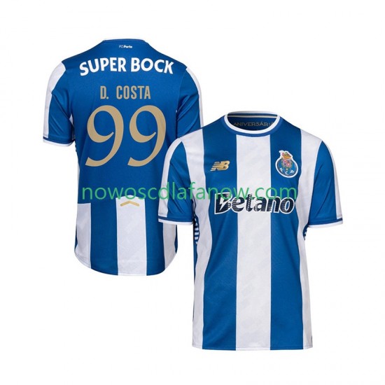 Koszulka FC Porto Diogo Costa 99 Męska Domowy Komplet 2025-2026 Krótkie Rękawy
