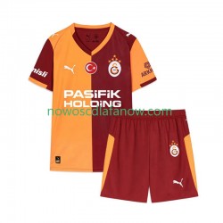 Koszulka Galatasaray Dziecięca Domowy Komplet 2025-2026 Krótkie Rękawy