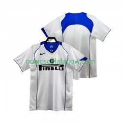 Koszulka Inter Mediolan 2005 Retro Męska Wyjazdowy Komplet 2004 Krótkie Rękawy